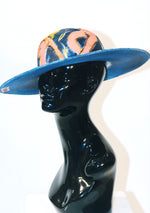 'Skinny Dip' Painted Hat