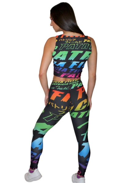 House of Field Logo High Waist Leggings – Patricia Field ARTFASHION