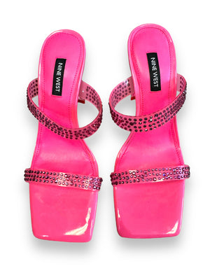 Y2K Pink Nine West Sandals