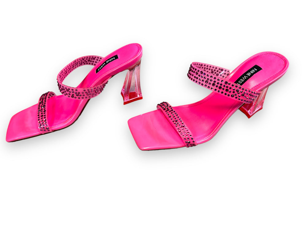 Y2K Pink Nine West Sandals