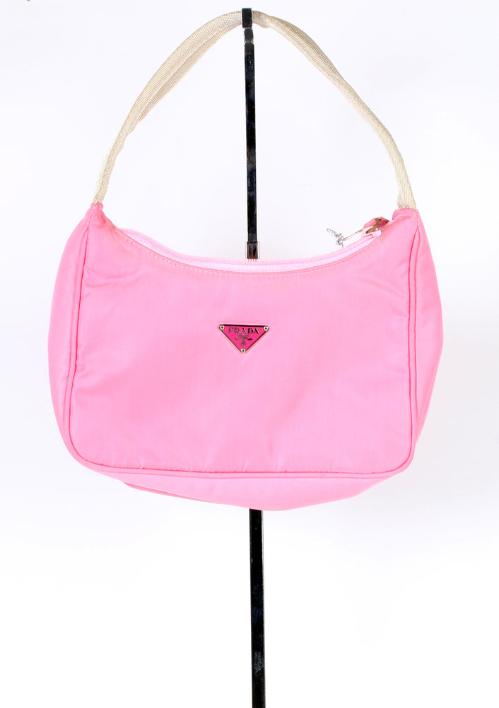 Prada Pink Hobo Bags