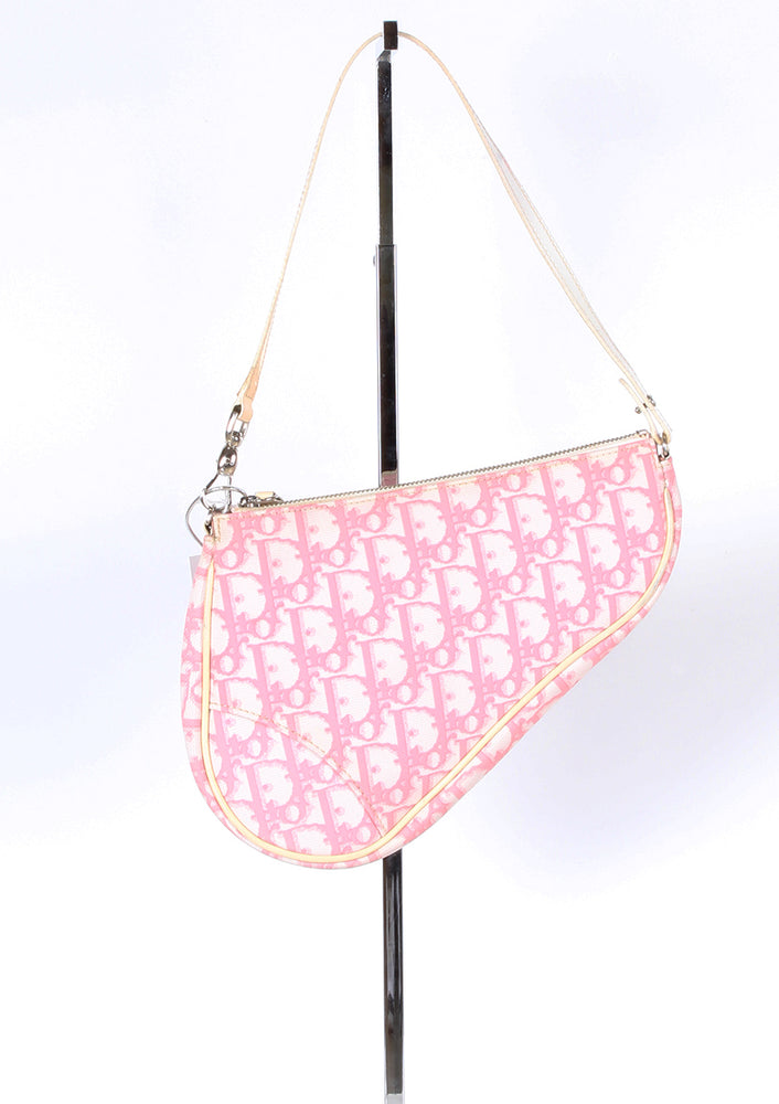 Dior  Bags  Baby Pink Vintage Dior Saddle Bag  Poshmark