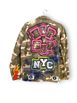 Hip Hop Camo Jacket