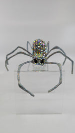 Spider in Silver Mini Pin