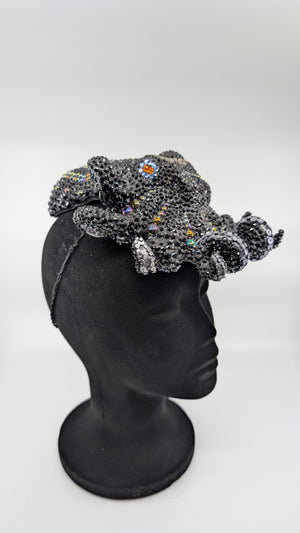 Black Octopus Headpiece