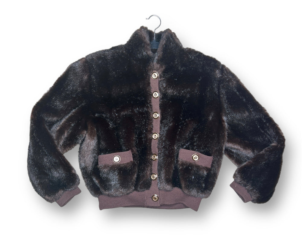 St.John Vintage Faux Fur