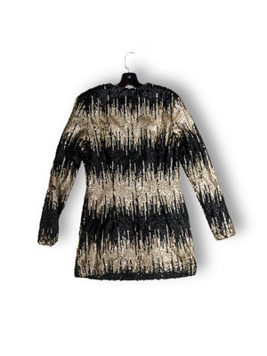 Black & Gold Drip Sequin Dress Patricia Field Black & Gold Drip Sequin Dress Patricia Field