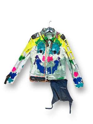 Clown Denim Jacket - Main Image