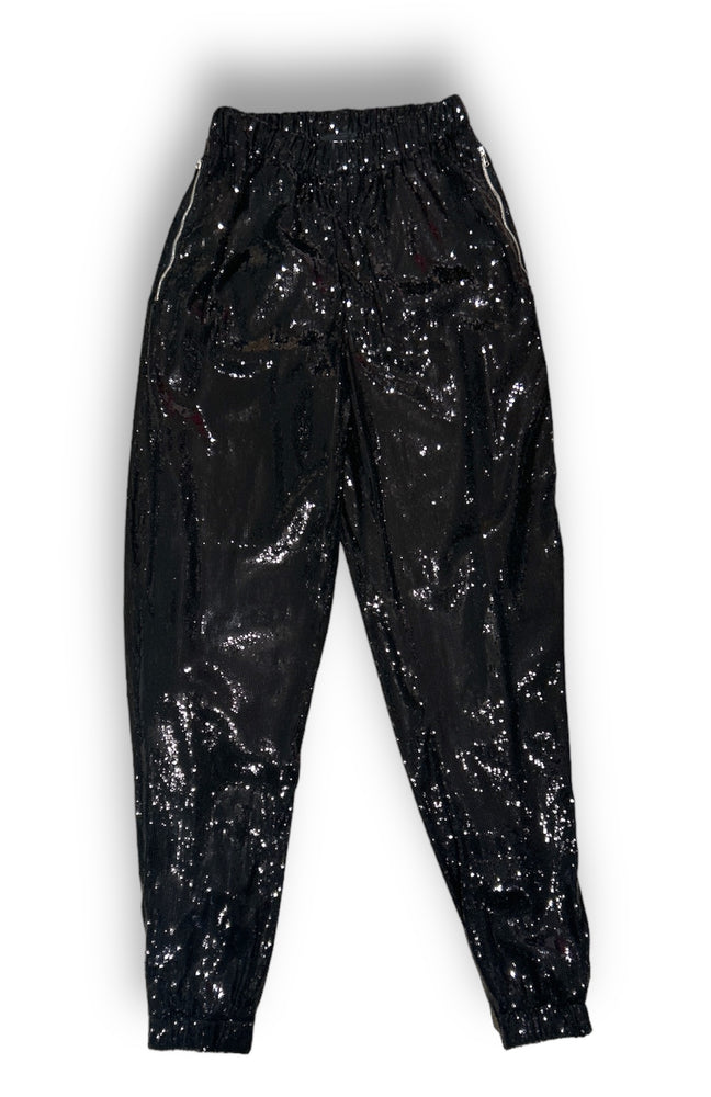 Black Sequin Pants