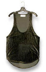 Green Velvet Tank