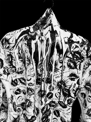 Ssik Printed Button Down