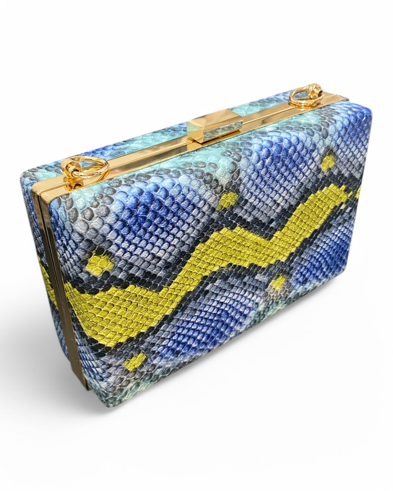 Snakeskin Clutch