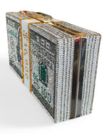 Money Stack Clutch - Green