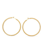 XL Jeweled Hoops