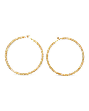 XL Jeweled Hoops