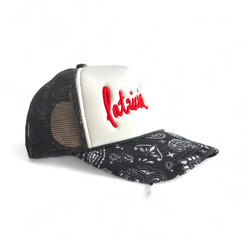 Red Signature w/ Bandana print