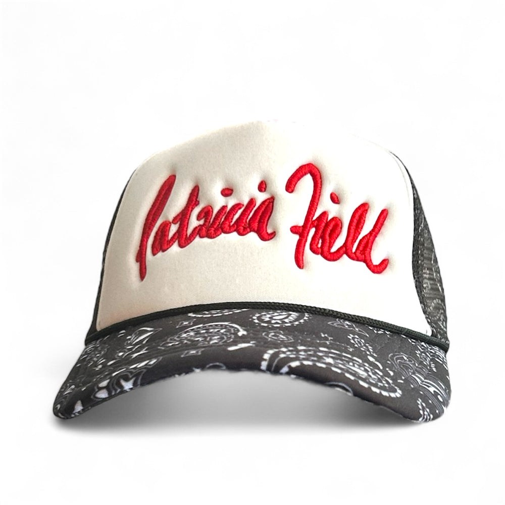 Red Signature w/ Bandana print