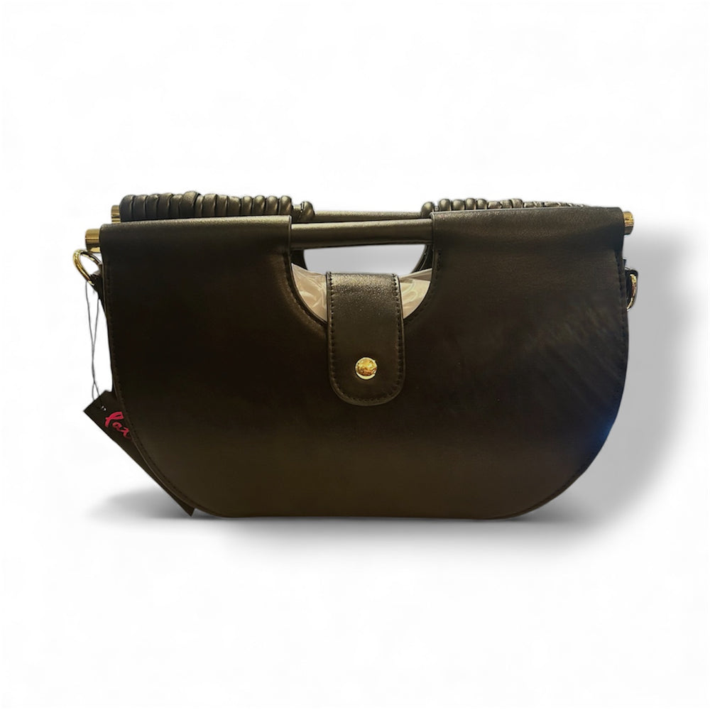 Multi Strap Leather Bag