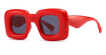 Square Red Frame