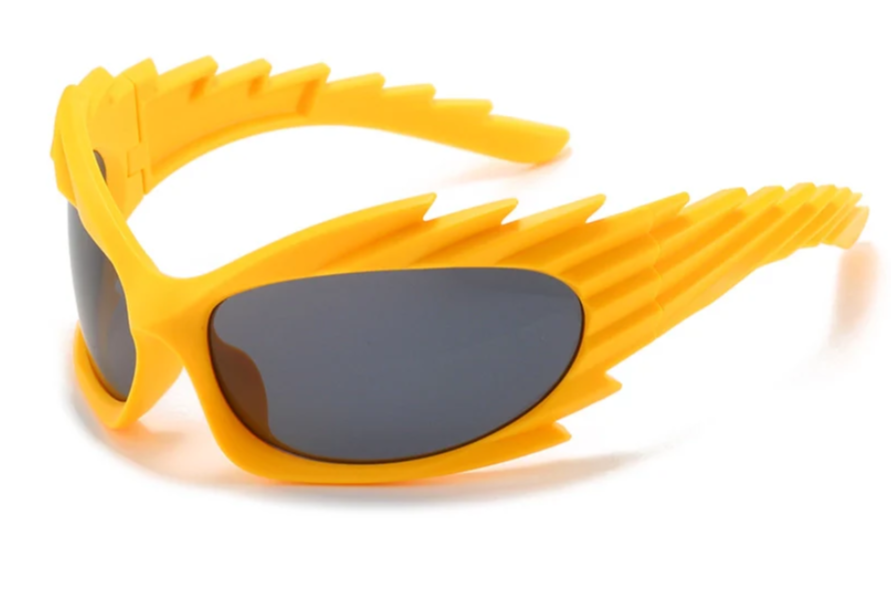 Yellow Rave Glasses