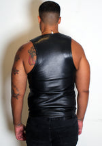 VEGAN LEATHER TANK TOP