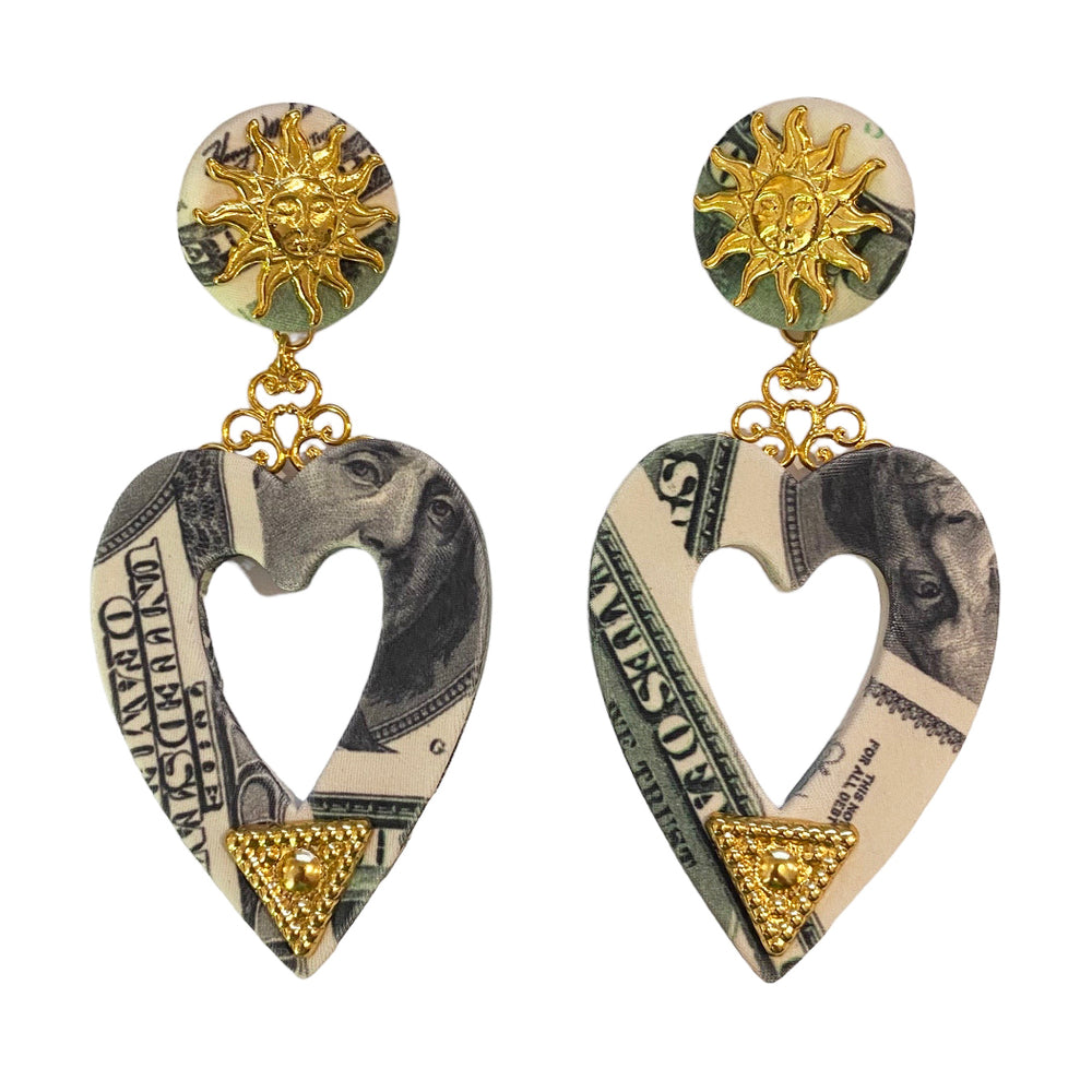All About the Benjamins Earrings