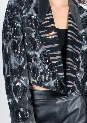 Sequin Hearts Jacket