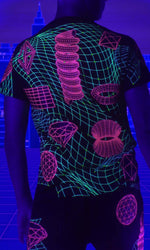 Neon Glitter GLITCH Tee