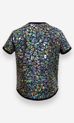 Holographic Mosaic Tee