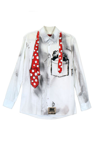 Trompe l'oeil Tie Shirt