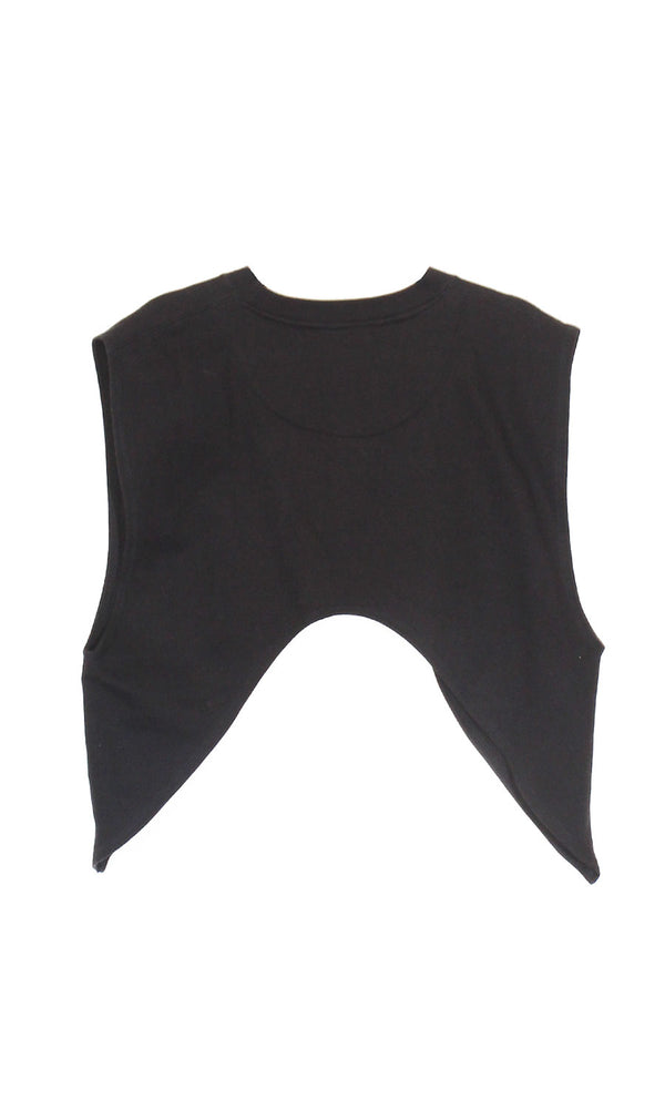 Convex Cropped Sweatshirt