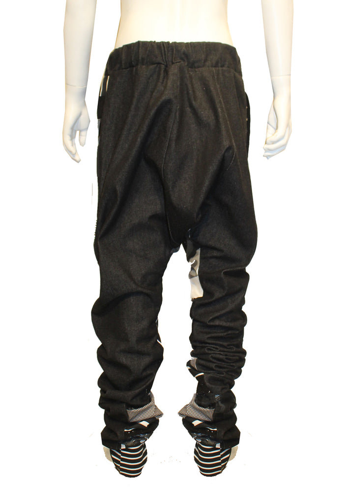 Buy Sumen Teen Boys Drop Crotch Jogger Pants Men Patchwork Drawstring Trouser  Pants Online at desertcartINDIA