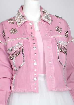 Embellished Denim Jacket