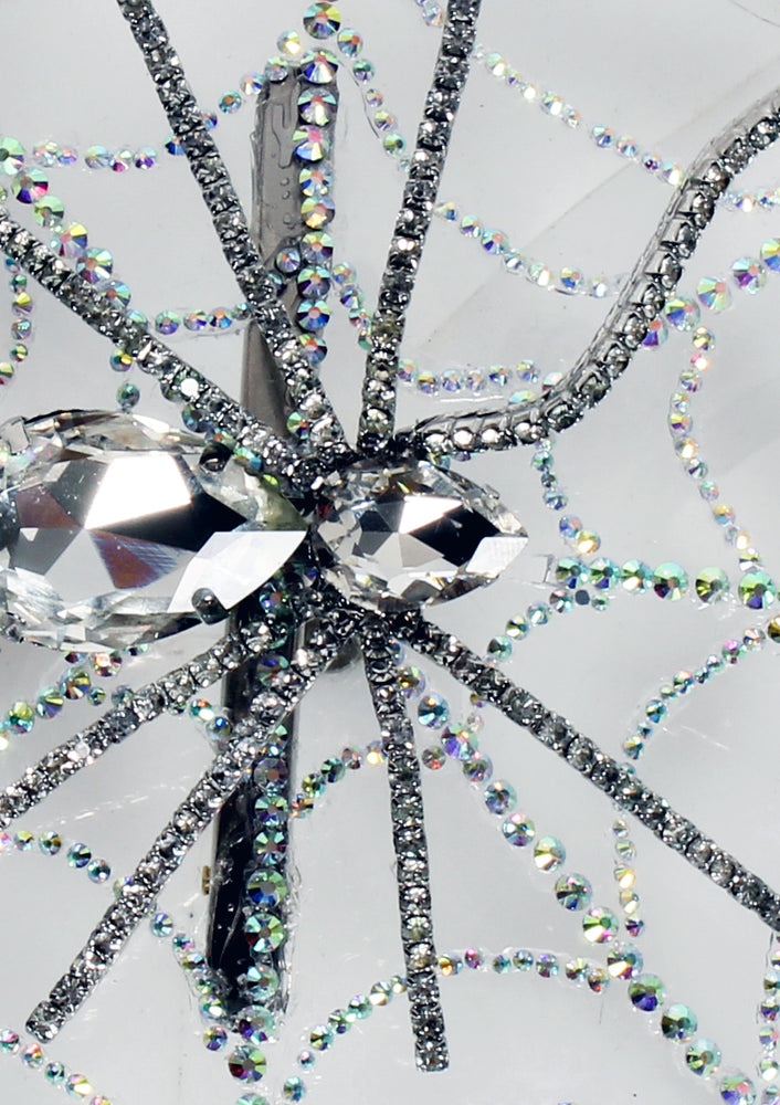 Jeweled Spider & Web Headpiece