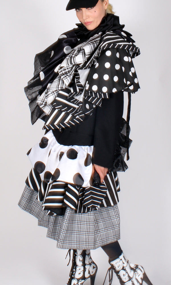 Psofia Ruffle Coat Ruffle Blazer Coat – Patricia Field ARTFASHION