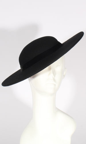 Patterned Underbrim Wide Hat