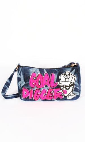 Goal Digger Denim Bag