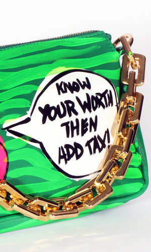 Then Add Tax! Chain Bag