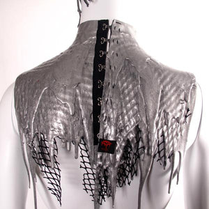 Liquid Metal Netted Collar