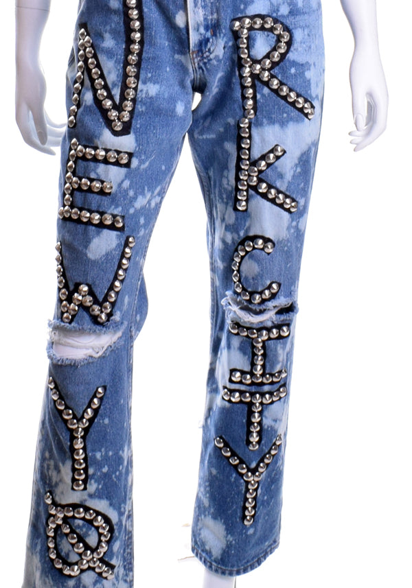 Big Apple Studded Jeans – Patricia Field ARTFASHION