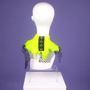 DayGlow Yellow Netted Neck Collar