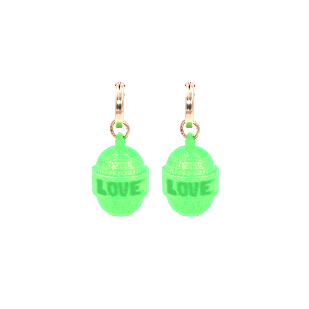 Sucka For Love Earrings - Small (More Colors)