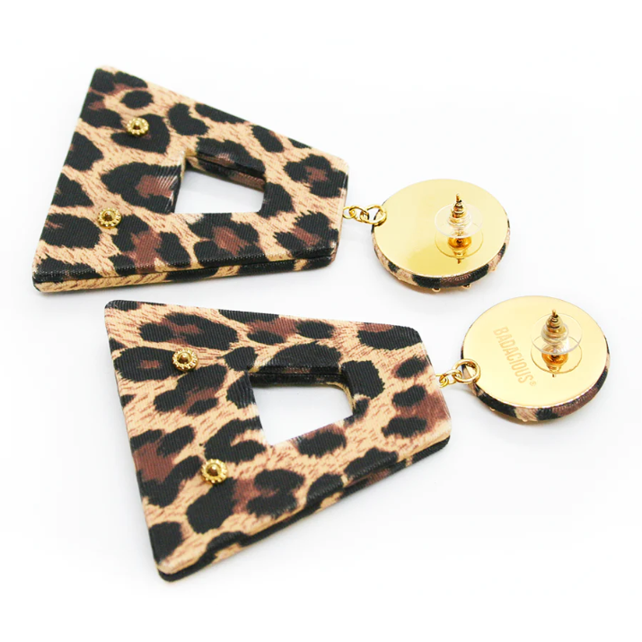 Lady Leopard Earrings