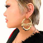 Hot Girl Hoop Earrings - Small