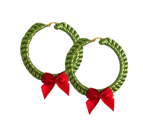 OHM Alone Holiday Earrings