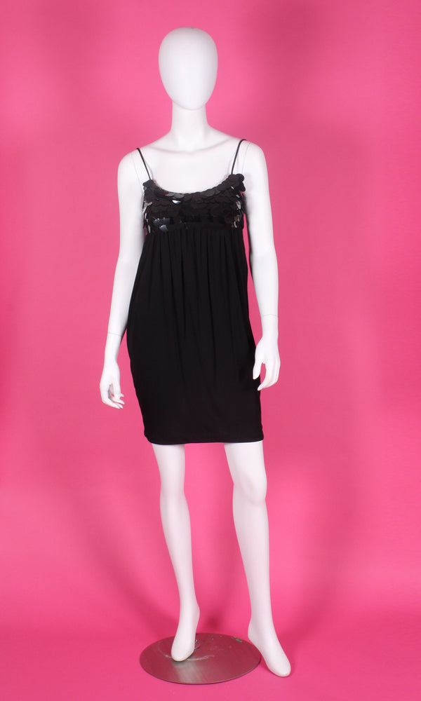 Black Palettes Mini Dress