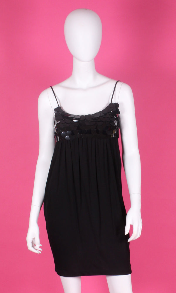 Black Palettes Mini Dress