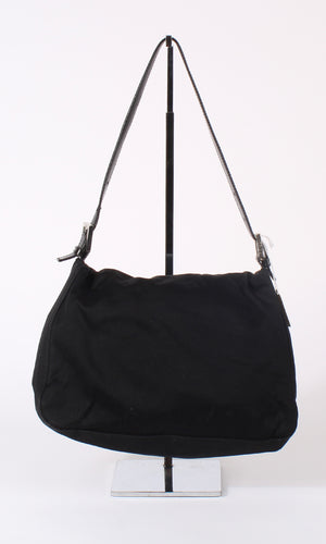 Fendi, Bags, Vintage Fendi Hobo Nylon Shoulder Bag