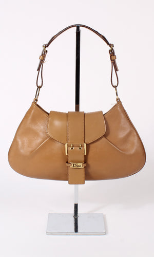 Dior Columbus Leather Shoulder Bag