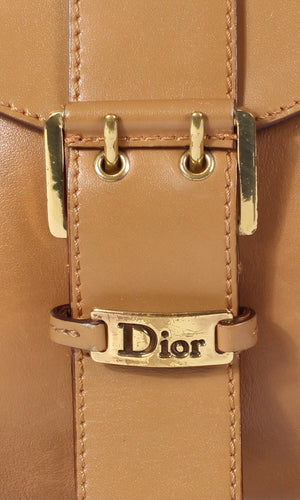 Dior Columbus Leather Shoulder Bag